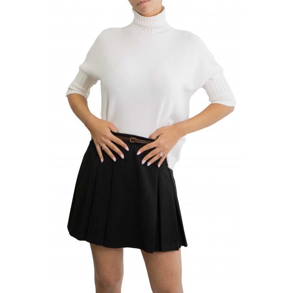 Gonna con cintura tinta unita  Options